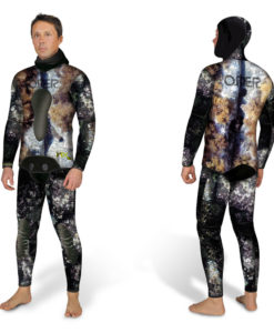 Omer 5mm Mix 3D Camouflage Spearfishing Wetsuit Pants Camo Bottoms